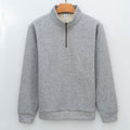 Men's Fleece Zip-Up Long-Sleeve Hoodie