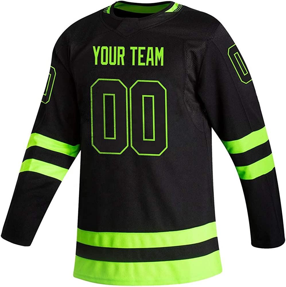 Custom Breathable Eco-friendly Quick-dry Ice Hockey Jersey