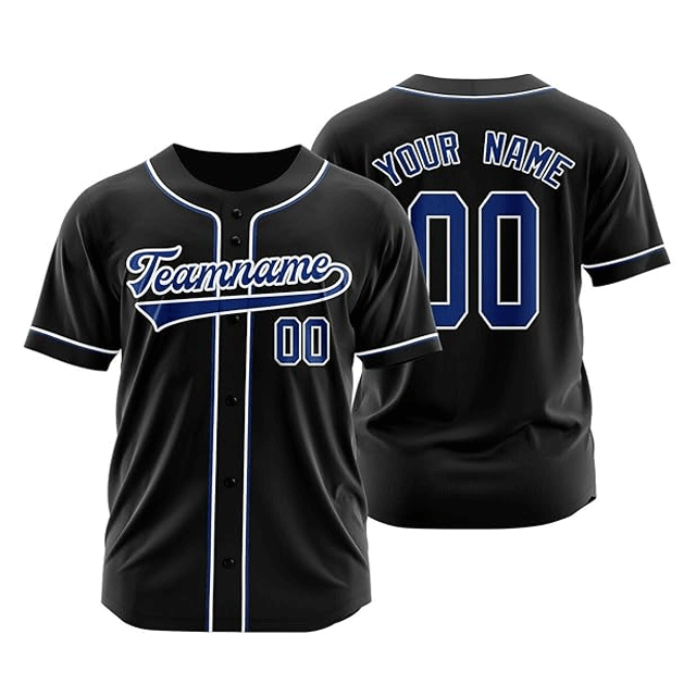 Custom Men's Short-Sleeve Sports Baseball Jersey
