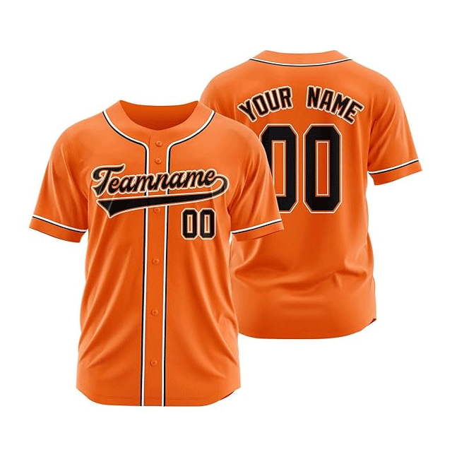 Custom Men's Short-Sleeve Sports Baseball Jersey